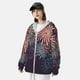 thumbnail image 3 of Fotbe Fireworks2 Chaqueta con Protección Solar UPF 50+ para Hombre y Mujer, Camisa con Capucha y Bolsillos-Medium, 3 of 7