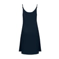 thumbnail image 5 of Liquidation d'Été 2025! Robe Grande Taille pour Femmes, Liquidation d'Été pour Femmes, Mode Robe d'Été Décontractée Sans Manches à Col en V avec Boutons, Robe de Plage Bohème, Mini Robes, 5 of 5