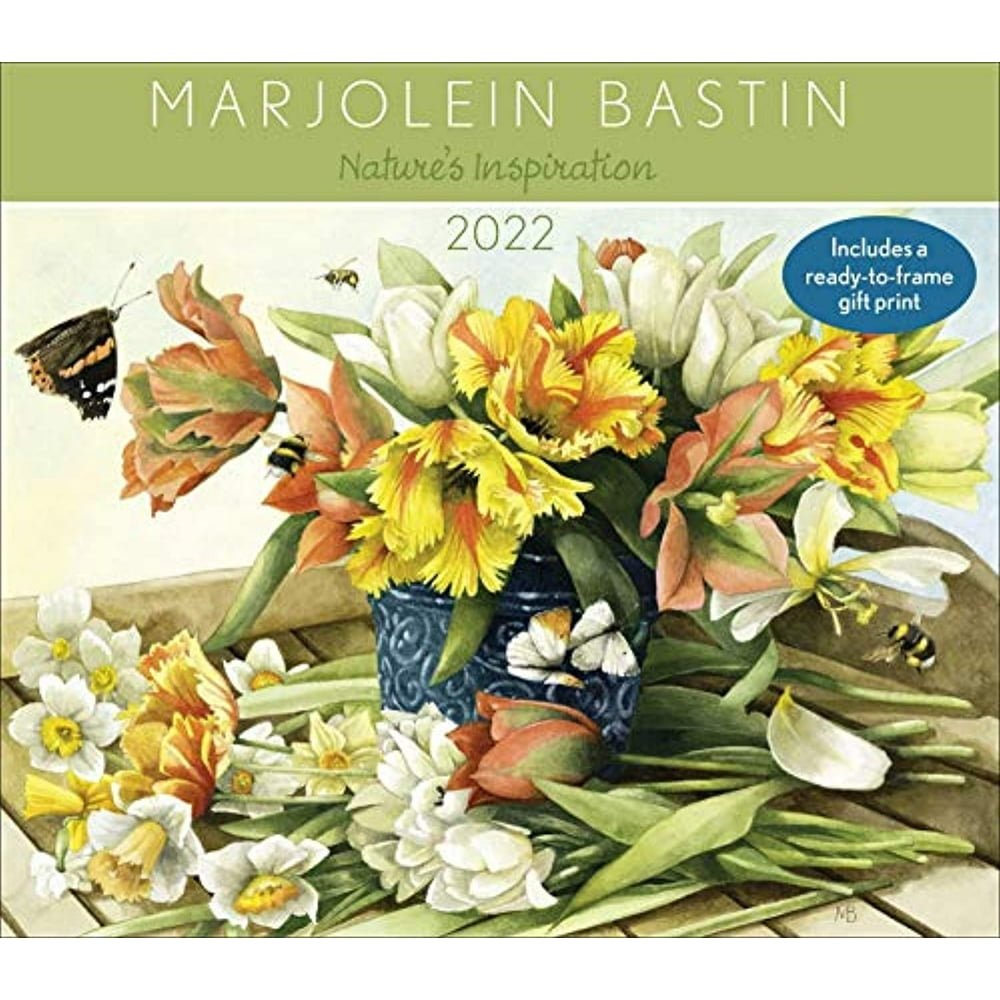 marjolein-bastin-nature-s-inspiration-2022-deluxe-wall-calendar-with-print-walmart