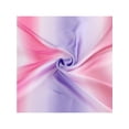 thumbnail image 4 of INSPIRE CHIC Women Colorful Gradual Stripe Scarf 27.6" Square Satin Silky Neck Scarves Pink Purple 70x70cm/27.6x27.6 inches(LxW), 4 of 6