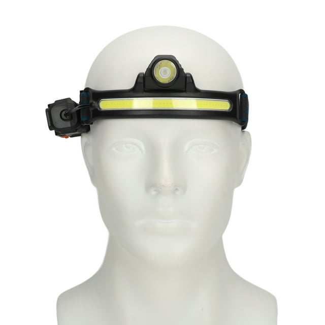 Lampe Frontale LED, Lampe Frontale Extérieure COB Lampe Frontale COB Lampe Frontale de Qualité Professionnelle
