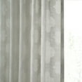 thumbnail image 6 of Calais Tile Grey Patterned Linen Sheer Curtain (1 Panel), Calais Tile Grey, 50W X 84L, 6 of 8
