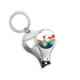 thumbnail image 1 of Gato hablando Owl proteger animal mascota amante Cortador de clavos Anillo Llavero Abrebotellas Clipper, 1 of 3