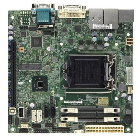 *NEW* Supermicro X10SLV-Q Mini ITX Server Motherboard LGA 1150 Socket - Intel Q87 Express Chipset - Intel 4th gen. Core i7/i5/i3, Pentium, Celeron processors