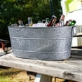 thumbnail image 4 of BREKX Aspen Oval Galvanized Beverage Tubs, 4 of 7
