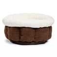 thumbnail image 3 of Best Friends by Sheri Cozy Mason Cuddle Cup Pet Dog Bed, Standard Dark Chocolate, 3 of 3