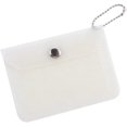 thumbnail image 1 of HUGFEGWE Mini Photo Card Holder, PVC Card Holder Bag, Small Wallet Transparent Portable Coin Purse Key Ring Bag Pendant Card Storage Bag(01) U2537-14111, 1 of 7
