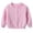 Pink, variant on Coerni Girls Solid Sweaters Long Sleeve Hollow Out Knit Cardigan Soft Cute Kids Preppy Clothes Daily School Dress Matching Cover Ups