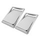 thumbnail image 5 of TABLETREANDS 2Ud Recessed Para Basura De Acero Inoxidable Cepillado Con Mecanismo Swing Para Encimeras, 5 of 8