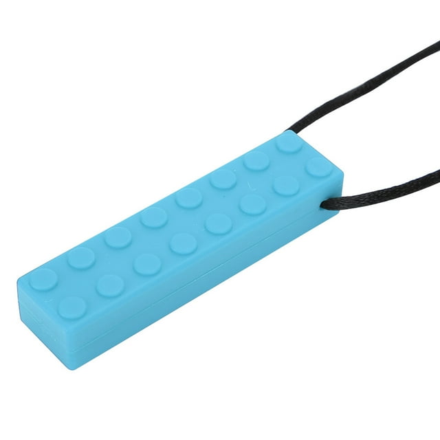 Mordedor, bloques de construcción de silicona, mordedor, palito de dentición, colgante para masticar para bebés, grado profesional