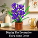 thumbnail image 3 of Set de construcción CUBIMANA Flowers Botanicals Iris con 808 piezas, 3 of 9