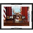 thumbnail image 5 of Art.com The Buck Stops Here Art Print by Lucia Heffernan, Black Frame Wall Art, 21" x 17", 5 of 5
