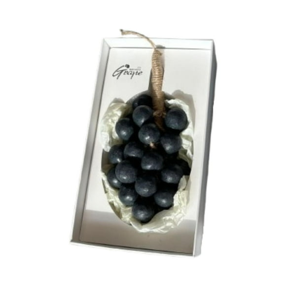 Jabón de Racimo de Uvas, Perfume Creativo de Limpieza Profunda para el Rostro, Gel de Baño para Esposas Violeta