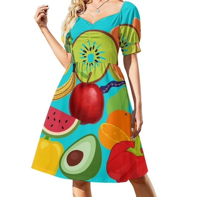 AMO LA FRUTA Vestido Vestidos de fiesta para mujer Vestidos de dama para ocasiones especiales