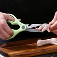 thumbnail image 6 of COFEST Multi-Functional Kitchen Scissors for Food Preparation, Rust-Proof Stainless Steel Kitchen Shears, Comfortable Grip Chicken Scissors for Home Use, Efficient Fish Scale and Bone Cutting Scissors, 6 of 9