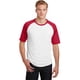 thumbnail image 1 of Camiseta Sport-Tek® de mangas cortas con bloques de colores y manga raglán. T201 deporte-tek T201, 1 of 1