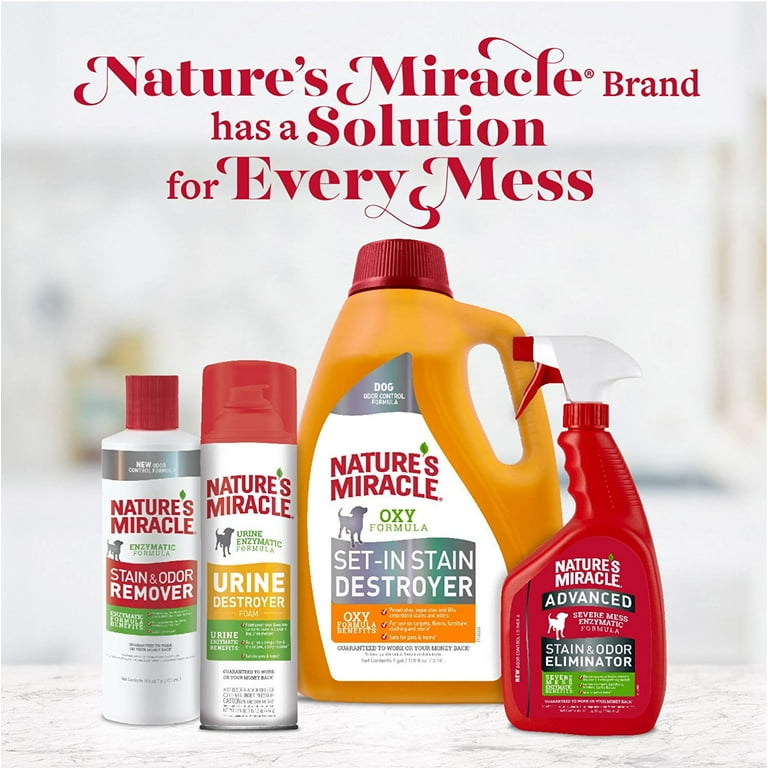 Nature s Miracle Skunk Pet Stain Odor Remover 32 Fluid Ounce