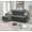 Grey, variant on Ucloveria Polyfiber Reversible Sectional Sofa Set Chaise Pillows Plush Cushion Couch Nailheads