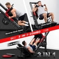 thumbnail image 5 of FORGEMUS 1100lb Leg Press Machine,Hack Squat Machine of Alloy Steel with Linear Bearings for Home Gym,Professional Adjustable Strength Training, 5 of 10