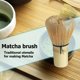 thumbnail image 3 of Batería de Cocina Bambú Matcha Brush Hecho a mano Té verde en polvo Batidor Cepillo Grinder (B) Tmvgtek Libre de BPA, 3 of 7