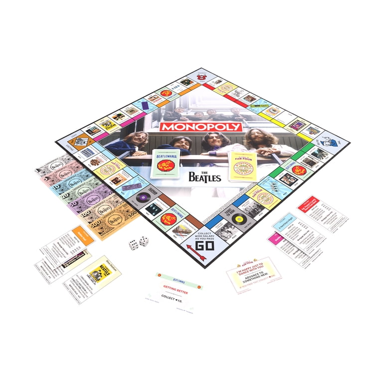 USAopoly Monopoly: The Beatles Collector's Edition, Ages 8+, 2-6
