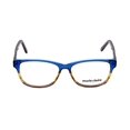 thumbnail image 2 of Marie Claire Designer Reading Glasses MC6217-BLU in Blue Stripe 52mm +0.25, 2 of 3