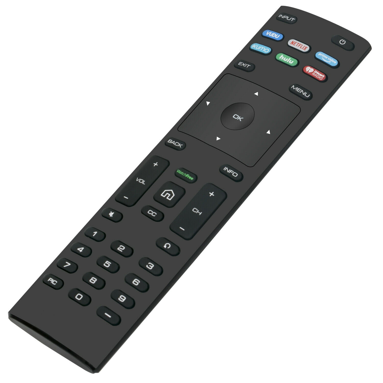 Smart TV Remote Control XRT136 for Vizio WatchFree TV w Netflix Prime