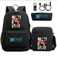 thumbnail image 3 of ONE-PIECE Anime Backpack Set 3 Pieces with Lunch Bag and Pencil Case for Women Men, Fashion Daypack, Classic High Backpack for Teens, Travel Laptop Backpacks, 3 of 9