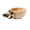 Wolf, variant on Hand Carved Wooden Mug 180ml, Portable Camping Drinking Cup Traditional Lightweight Outdoor Water Cup with Lanyard for Coffee, Tea and Milk