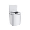 thumbnail image 1 of Inteprter Cubo de basura eléctrico portátil recargable multimodo ajustable LED alimentado por baño inodoro cubo de basura cubo de basura Suministros de limpieza para el hogar Blanco 14L Inteprter HA067622-01, 1 of 6