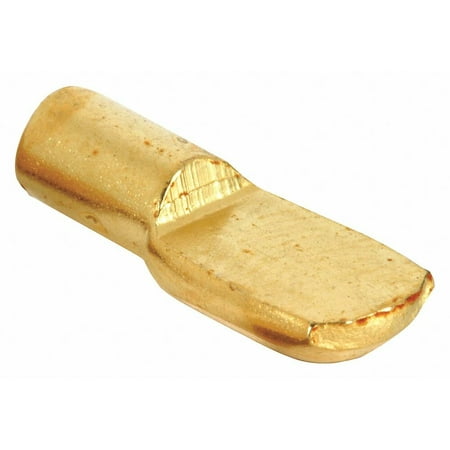

Primeline Tools Shelf Support Peg 35-64 in. D Brass PK8 U 10162 U 10162 ZO-G3359505
