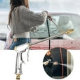 ZAROYEAX Portable Household Multi Function High Pressure Water Spray All Metal Extension Rod