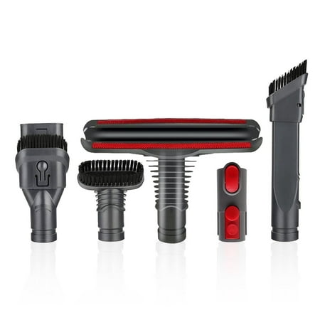 MEGICOT 5 Pcs Replacement Attachments Tools Kit Vacuum Accessories Replacement for Dyson V6 V7 V8 V10 DC08 DC24 DC25 DC33 DC35 DC39 DC44 DC45 DC48 DC58 DC59 DC62 DC62 DC65 Vacuum Cleaner