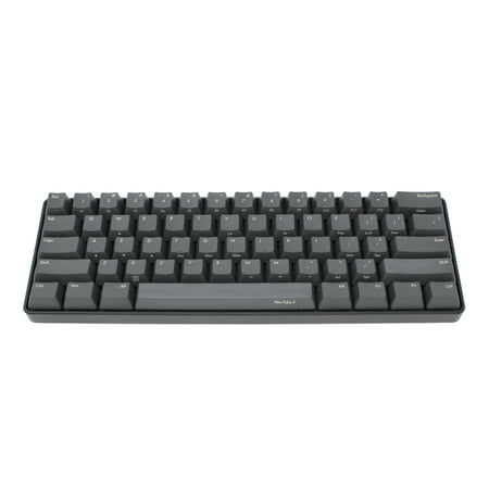 iKBC New Poker II Mechanical Keyboard with Cherry MX Brown Switch for Windows and Mac, 60% Computer Keyboards for Desktop and Laptop, PBT Keycaps, Macro Programming, DIP Switch, Black Case,
