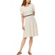 thumbnail image 2 of Vestido Festoneado Ajustado y Acampanado maison Jules para Mujer Blanco Roto Extra Pequeño, 2 of 2
