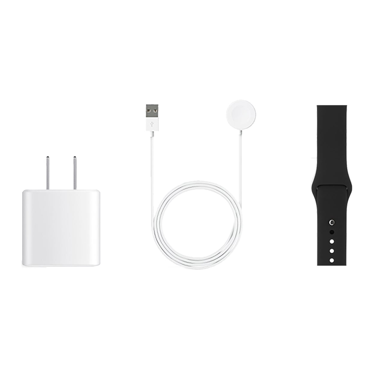 Restored Apple Watch Gen 5 Series 5 Cell 44mm Space Gray Aluminum - Black Sport Band MWW12LL/A (Refurbished)