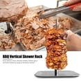 thumbnail image 4 of Brocheta vertical para parrilla de barbacoa Parrilla vertical para parrilla para carne, filete, pollo entero, salchicha, 4 of 12