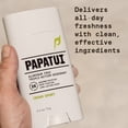 thumbnail image 6 of Papatui, Men's Solid Deodorant, Cedar Sport, 48-Hour Odor Protection, 2.6oz, Aluminum-Free, Dermatologist-Tested, 6 of 14