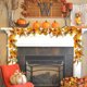 thumbnail image 4 of Seyotauo Fall Garland, Fall Decorations for Home, Hanging Maple Fall Leaves Garland, Artificial Autumn Thanksgiving Decor Outdoor Indoor for Wedding Party Fireplace Mantle Decorations, 4 of 6