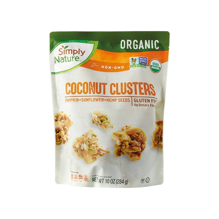 追加検討中 coconutpinoさん専用 Simply Nature Organic Keto Super Seed Coconut Clusters, 3 Pack