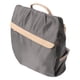 thumbnail image 4 of Mochila de moda con estilo combinado, mochila escolar de gran capacidad, impermeable, mochila de hombro, cuadrada, gris, 4 of 15