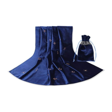 

Altar Cloth Tablecloth Bag Table Cloth Pouch Tapestry Cover Decoration Blue