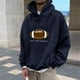thumbnail image 3 of Gibobby Sudaderas con capucha para hombre talla grande ajuste holgado holgadas para invierno(Marina,G), 3 of 4