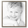 thumbnail image 2 of ArtToFrames 31" x 33" Silver Picture Frame, 31x33 inch Silver Wood Poster Frame (WOM-5023), 2 of 7