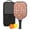Black-1, variant on Pickleball Paddles Set Of 1, Fiberglass Surface, Cats & Dogs Print, 1 Paddle, 2 Balls & Bag
