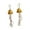 Yellow, variant on Artistic Marine Creature Ear Accessories Sophisticated Alloy Posts Sustainable Fashion Jewelry Gift