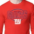 thumbnail image 3 of Men's Starter Red New York Giants Team Track Graphic Long Sleeve T-Shirt, 3 of 3