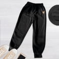 thumbnail image 3 of Pantalones de Chándal Yinane con Forro de Felpa para Mujer Harem Invierno M, 3 of 8