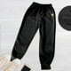thumbnail image 3 of Pantalones deportivos de invierno para mujer, suaves y cálidos, con forro de felpa, para acampar en invierno. M, 3 of 9