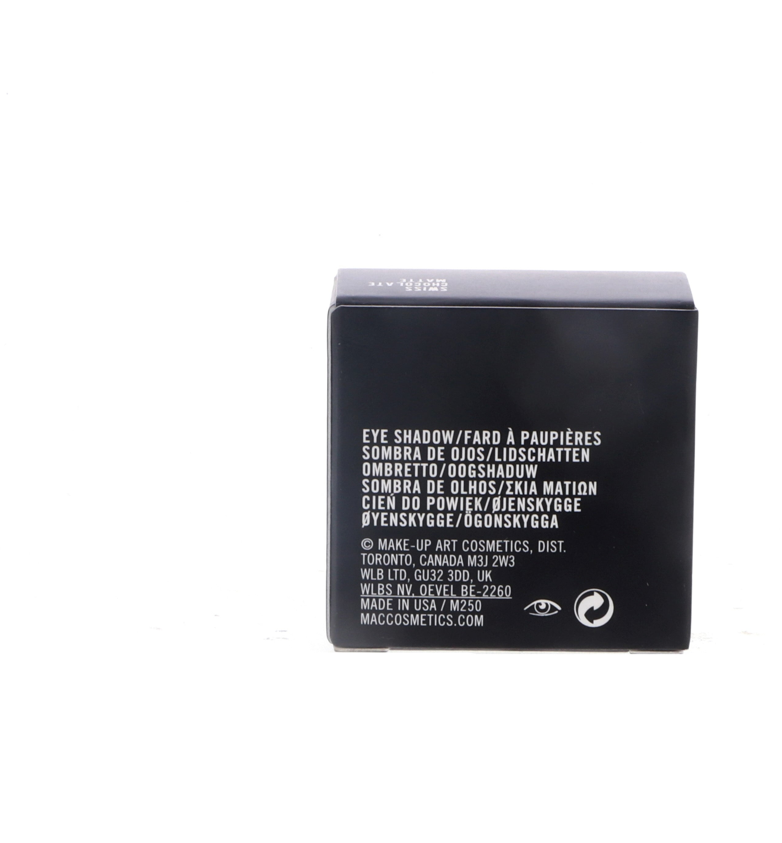 MAC Eye Shadow Swiss Chocolate Matte 0.04 Ounces